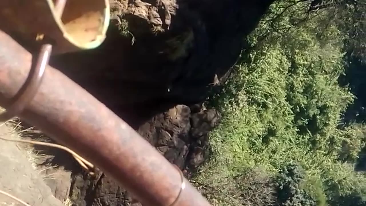 Scenic waterfall