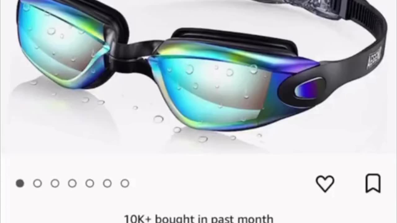 These leak-proof💧swim goggles are my favorite find so far! Its not only at a low price