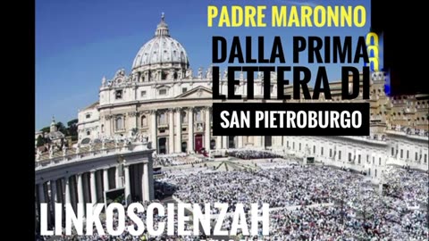 Padre Maronno dalla prima lettera di San Pietro...burgo