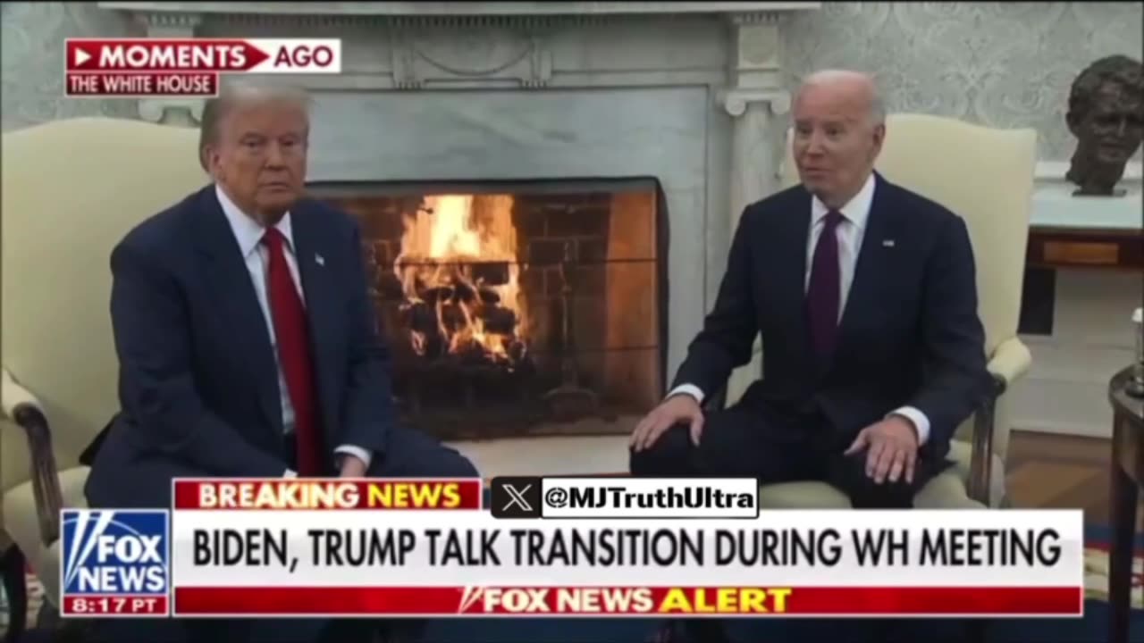 Trump and Biden… meet in the Oval Office