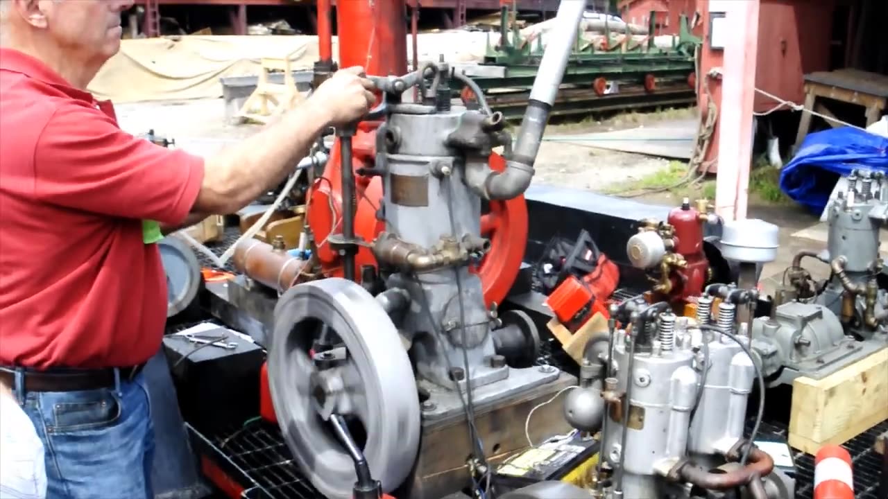 Mystic Harbor Antique Marine Engine Exposition 2012