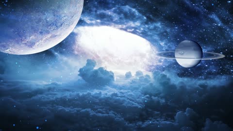 HD starry sky footage