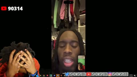 ishowspeed RAGES and calls his Girlfriend a B*tch with Kai Cenat