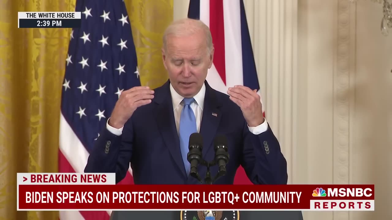 Biden: Anti-LGBTQ laws are an 'appeal to fear'