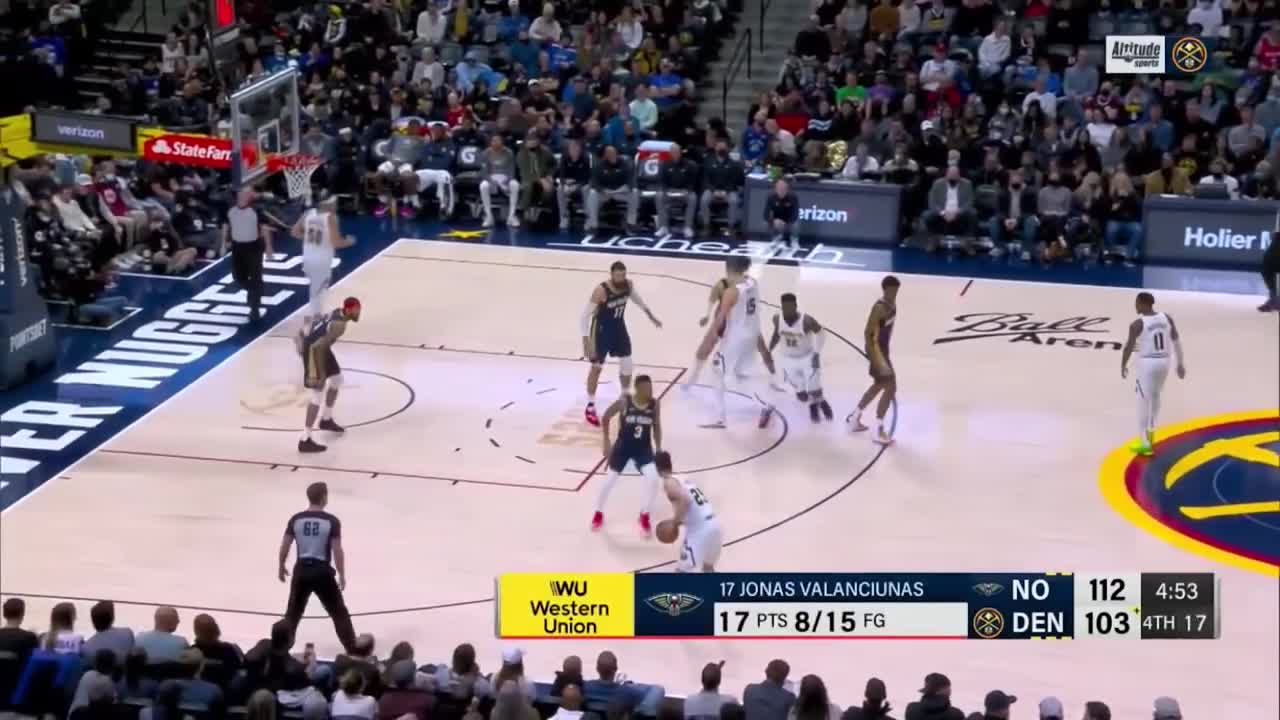 Nikola Jokic With The Slowest Most Unathletic Dunk In NBA History !