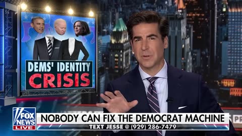 Jesse Watters Democrats are alone and now broke