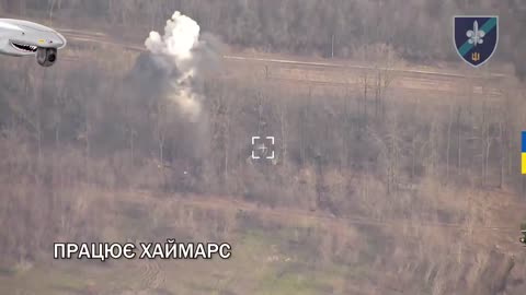 HIMARs Strike on a Russian Camp