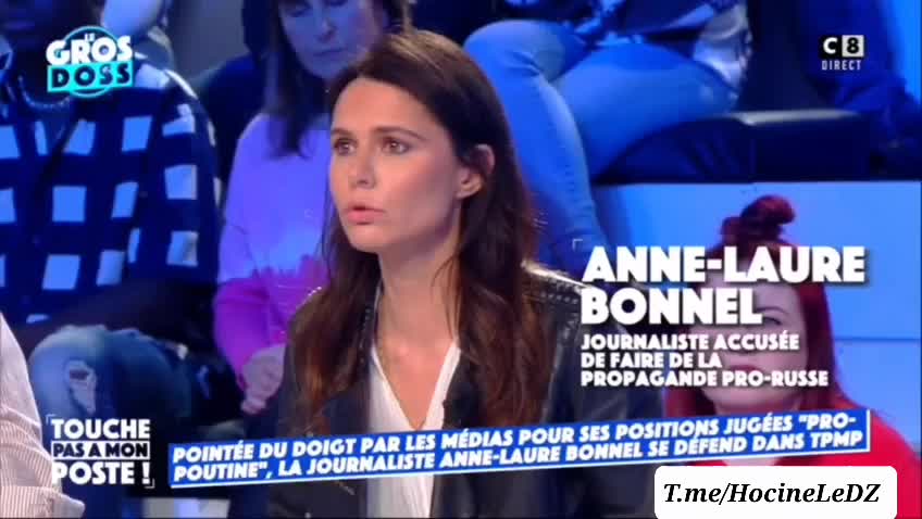 Anne Laure Bonnel sur TPMP - 6 avril 2022.