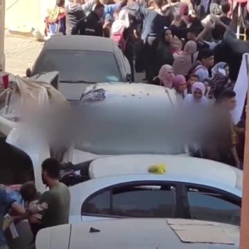 Palestinians trying to leave Gaza being shot at by Hamas