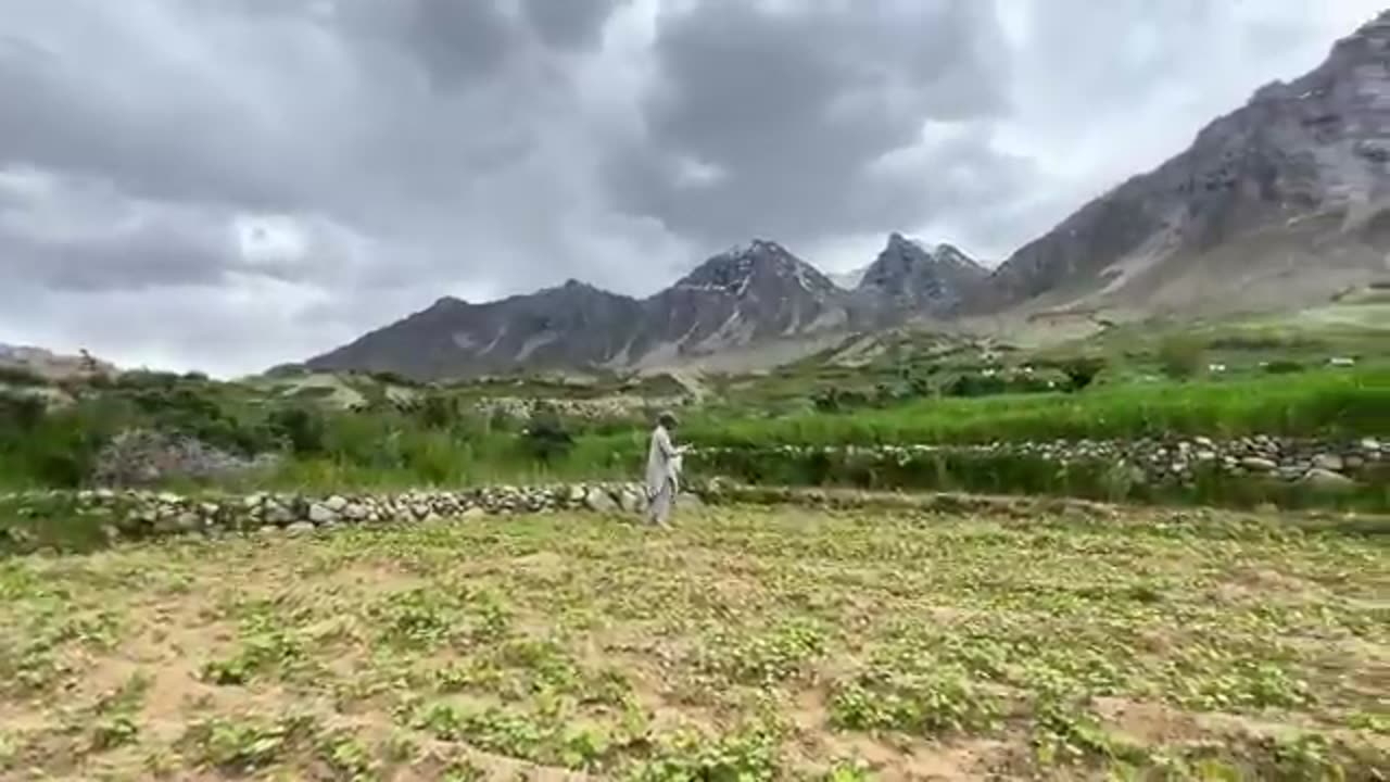 Beautiful Village Life At The Top Of Mountain | Peaceful And Natural Views Of My Village | Khanjoor