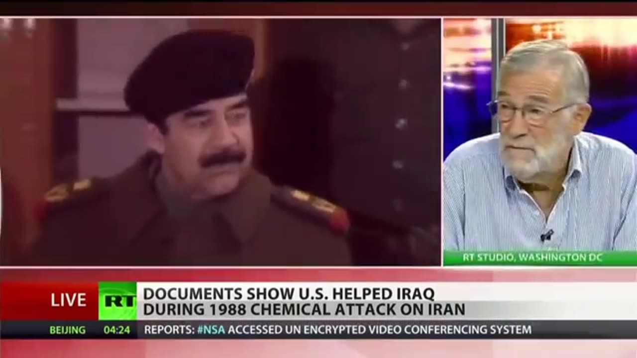 CIA helped Iraq use chemical weapons on Iran