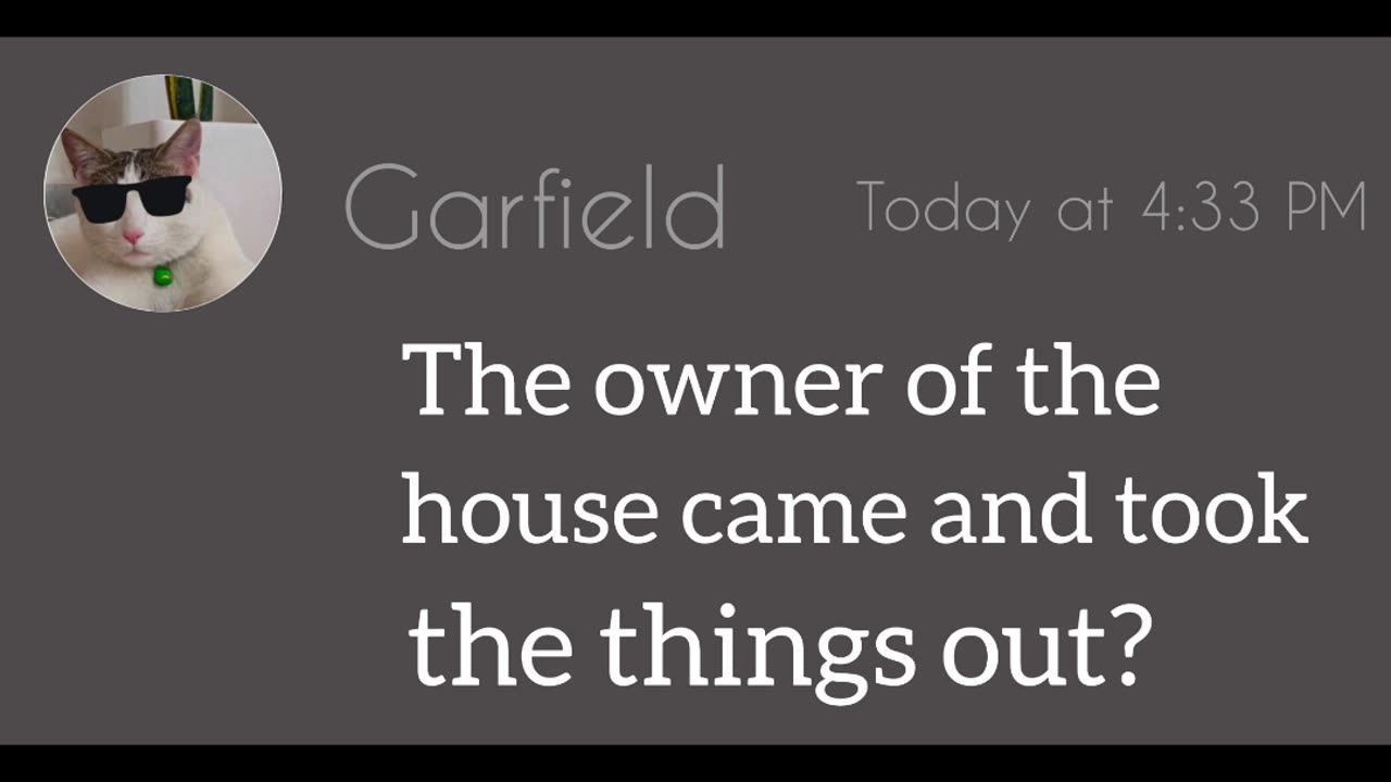 Garfield and mother