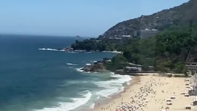 Rooftop pool inRio de Janeiro