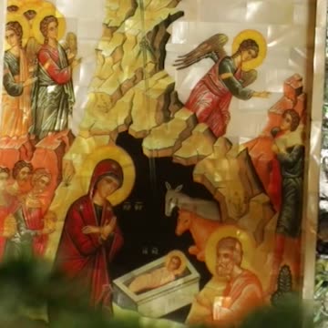 Ereticul Ecumenist Daniel Ciobotea a ramas blocat tot cu idolul ZEU CRACIUN, 23 decembrie 2023