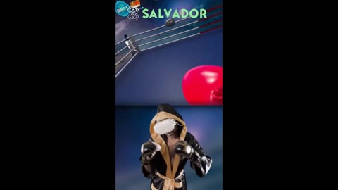 Salvador boxing in VR for Oculus Quest