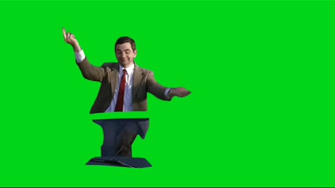 Mr Bean GREEN SCREEN part 1 compilation