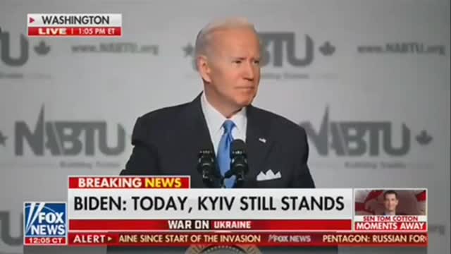 Biden's off to the frontline 🙈😬