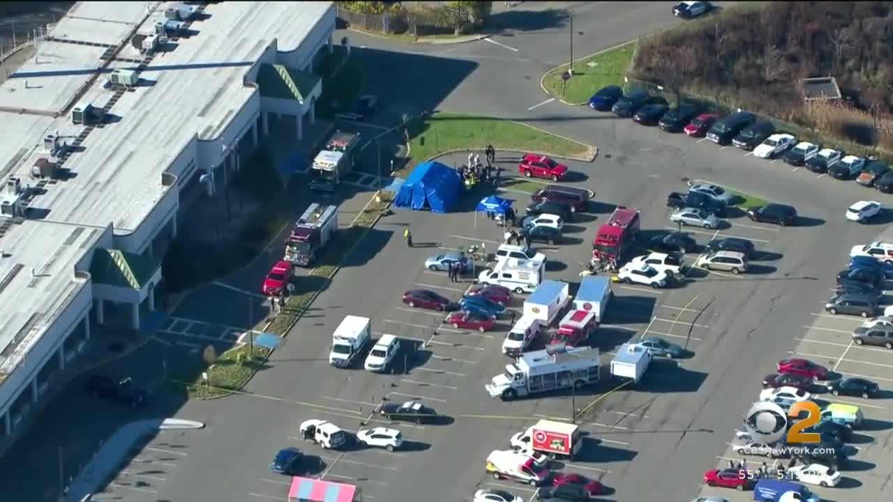 HAZMAT team at Spring Valley police department for investigation