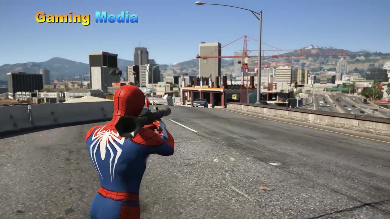 GTA 5 Epic Ragdolls_Spiderman Compilation