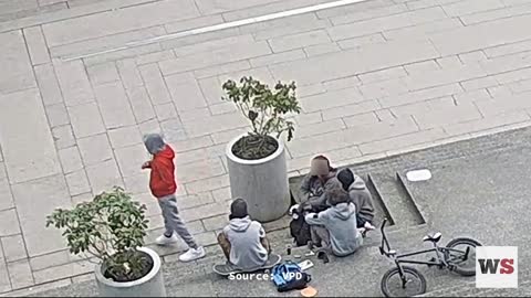 WATCH: Pellet gun held to teenagers head outside Vancouver Art Gallery