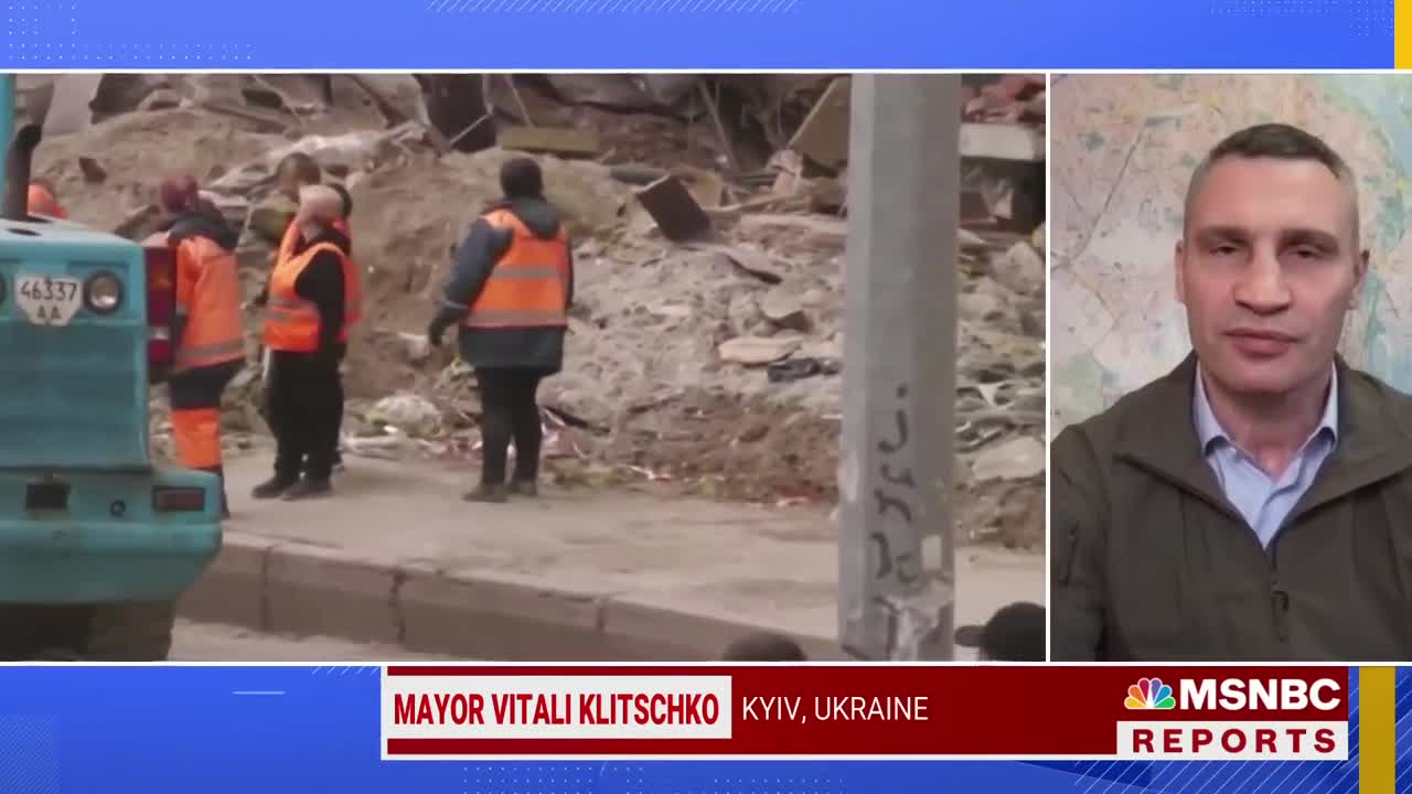 Kyiv Mayor On Russian Invasion: "It's Genocide"