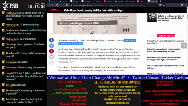 2022-03-23 20:00 EDT - Modern Day America: with LC Mac