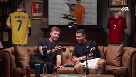 Cristiano ronaldo met Mr beast to break the internet!!