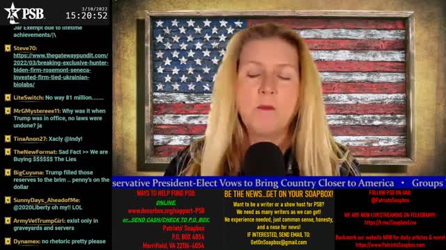 2022-03-10 15:00 EST - The Common Sense Show: with Derek