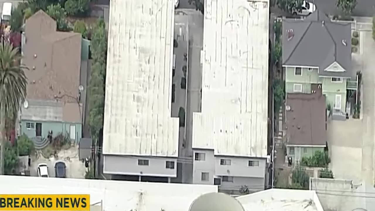 Police chase high-speed vehicle through surface streets near DTLA