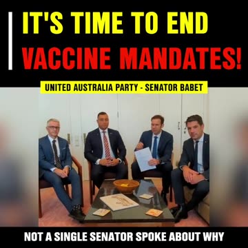Australia - Time To End Vaccine Mandates