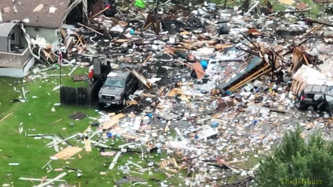 Body-cam captures home explosion after driver in stolen car hits gas line