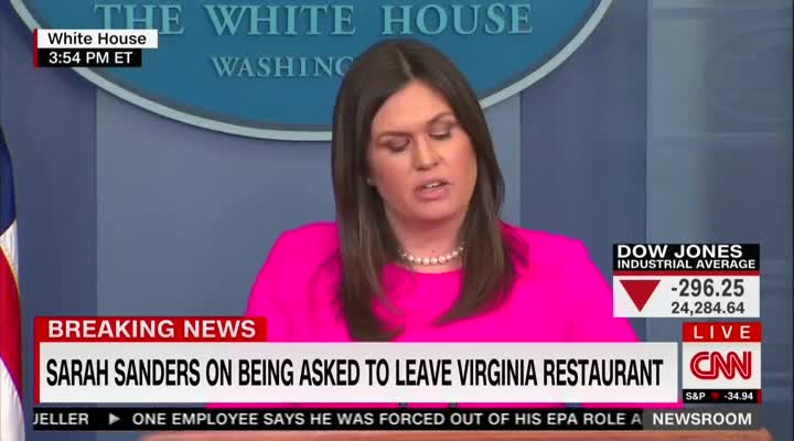 Sarah Sanders responds to horrid attacks