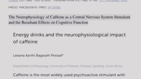 The truth about caffeine .