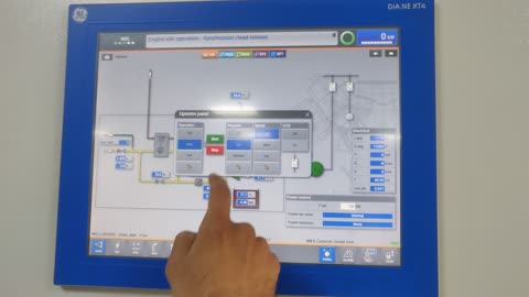 Jenbacher j420 Gass Engine HMI Operating