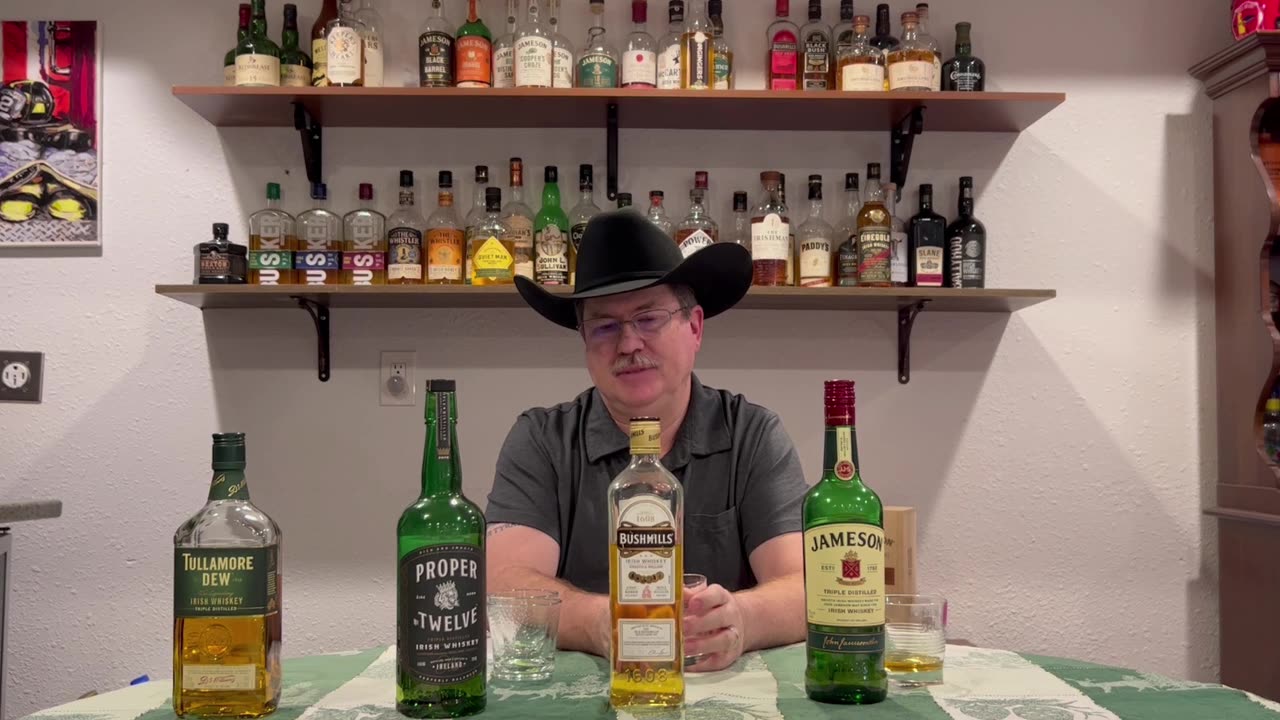 [003] Taste Test 1 - Jameson / Tullamore D.E.W. / Bushmills White / Proper No. 12