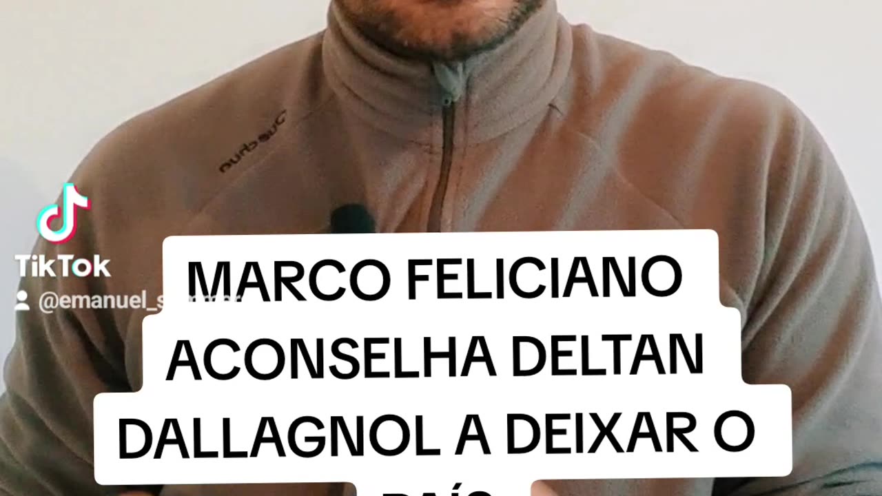 Marco Feliciano aconselha Deltan Dallagnol a deixar o país