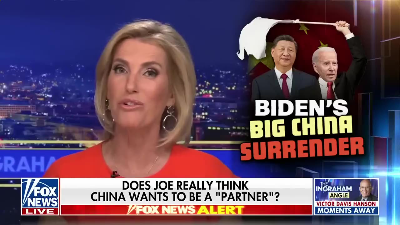 Laura Ingraham China has humiliated Biden in every way imaginable