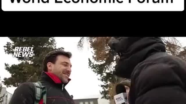 Leftist FLIPS on WEF