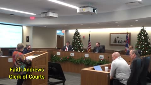 Clerk of Courts Faith Andrews Details Funding for the County