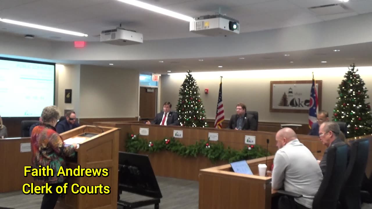 Clerk of Courts Faith Andrews Details Funding for the County