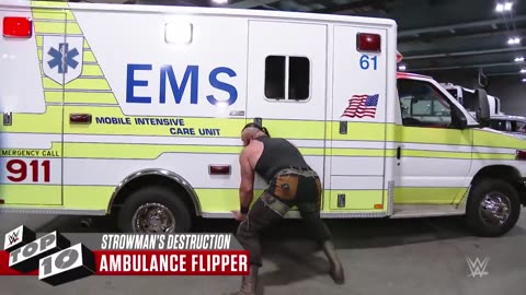 Stroman's Destruction ambulance flipper