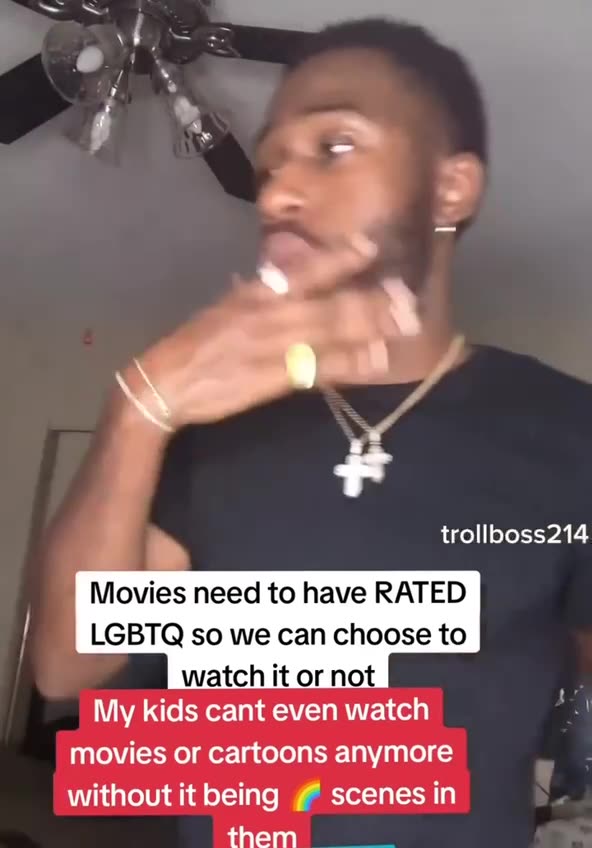 Movies need to be rated LGBTQ so we can CHOOSE whether to watch it or not