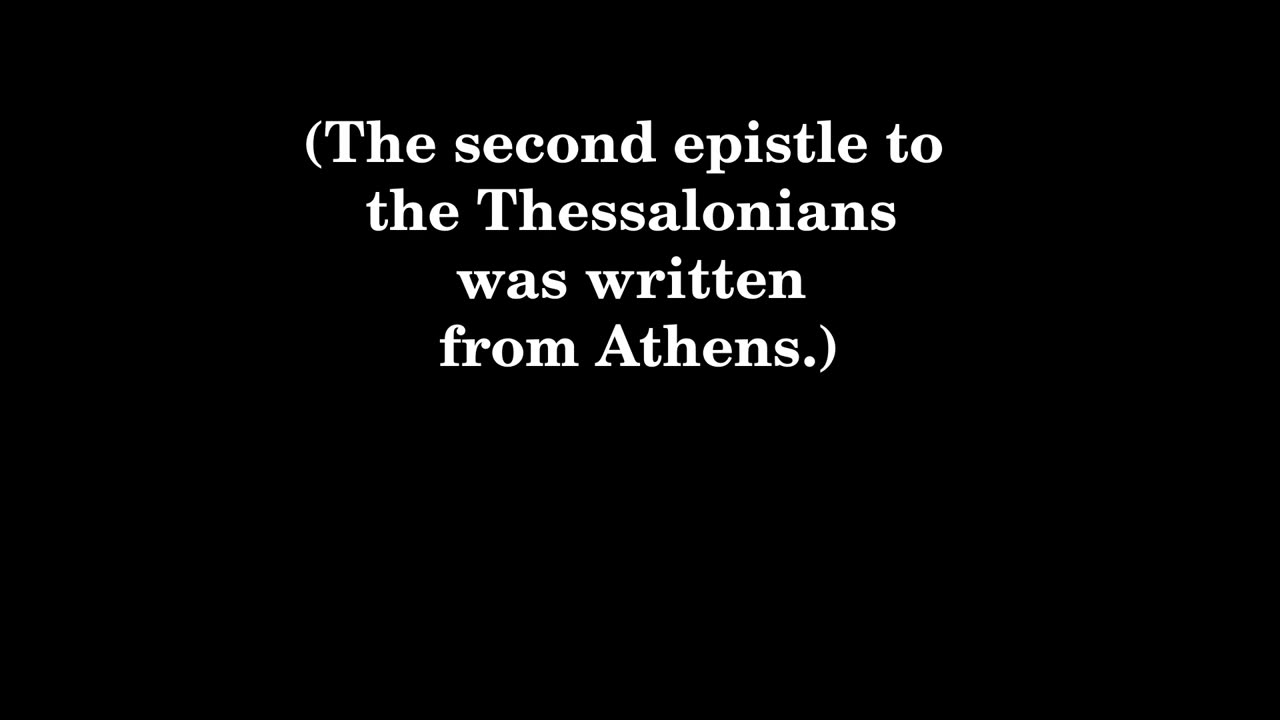 2 Thessalonians 3 King James version