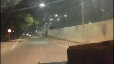 Night drive in Tamilnadu