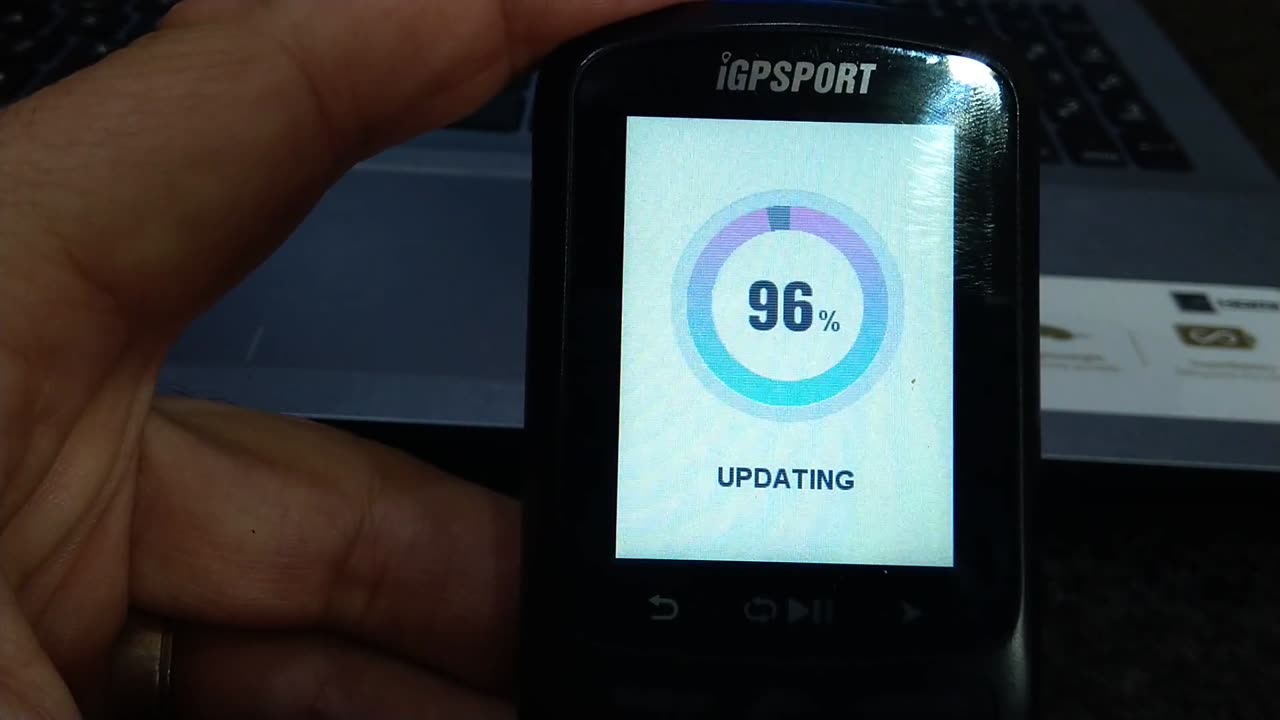 Como atualizar firmware iGPSPORT