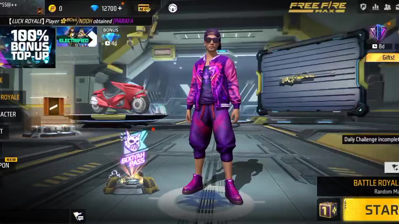 9500 INR FREE FIRE FIRE TOP UP 😱 #USA #INDIA