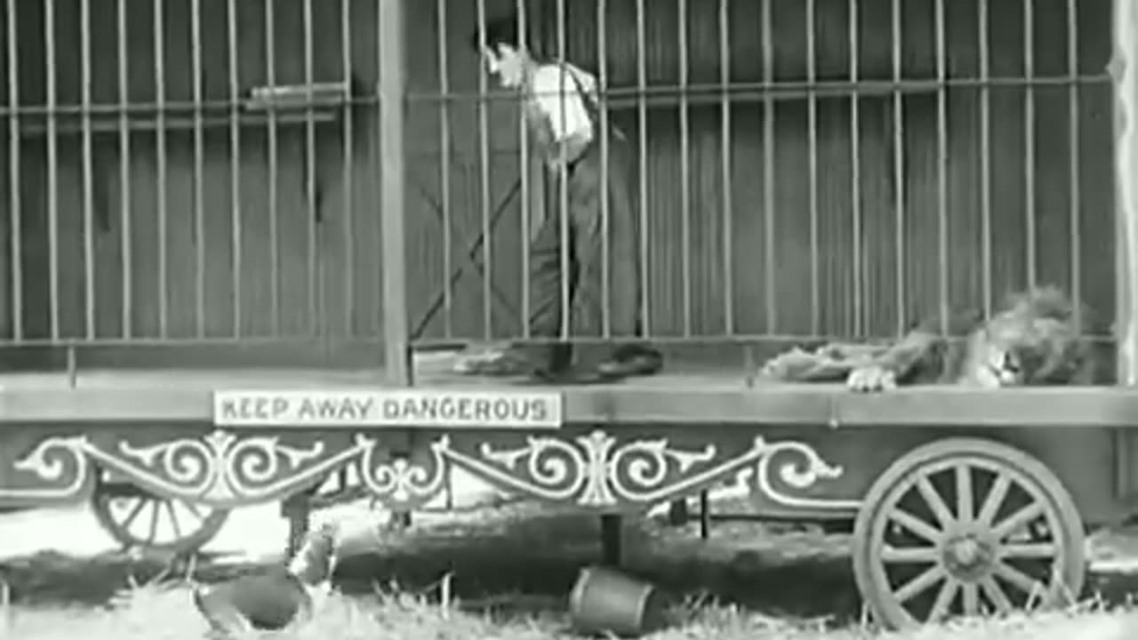 Charlie Chaplin - The Lion's Cage