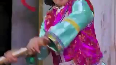 Funny mother and child