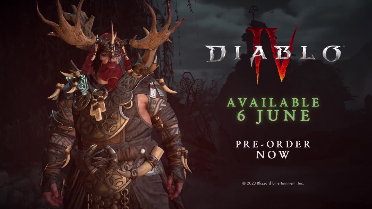 Druid Xbox Trailer - Diablo 4