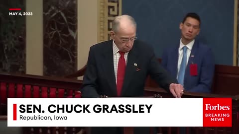 Grassley Reveals He Has Received 'Credible Allegations' About Joe And Hunter Biden